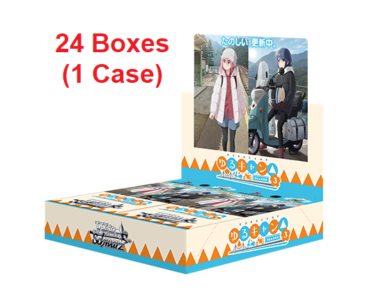 Weiss Schwarz TCG: (Case) Yurucamp Season 3 BOX - NEW/Sealed (2024/11/08)