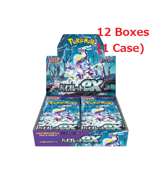 Pokémon TCG: (1 Case) Violet ex BOX - Sealed (2024/05~2024/06)