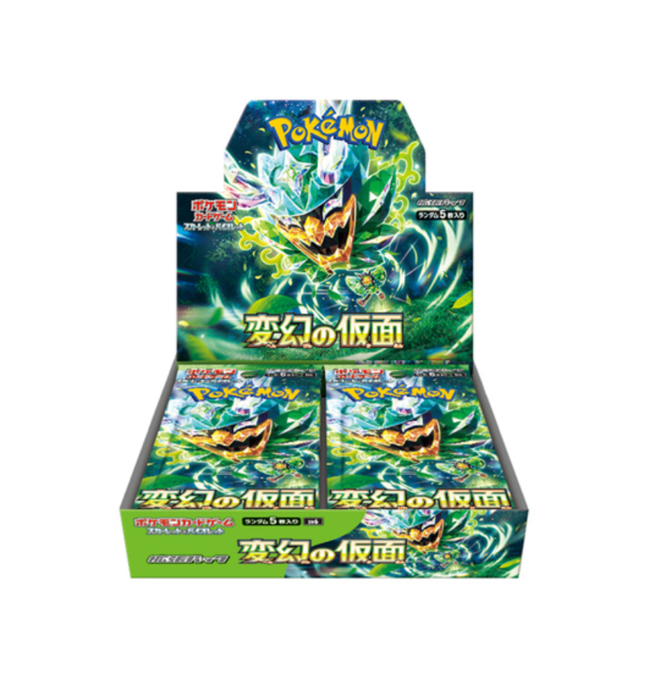Pokémon TCG: Mask of Change sv6 BOX - NEW/Sealed (2024/05~2024/06)