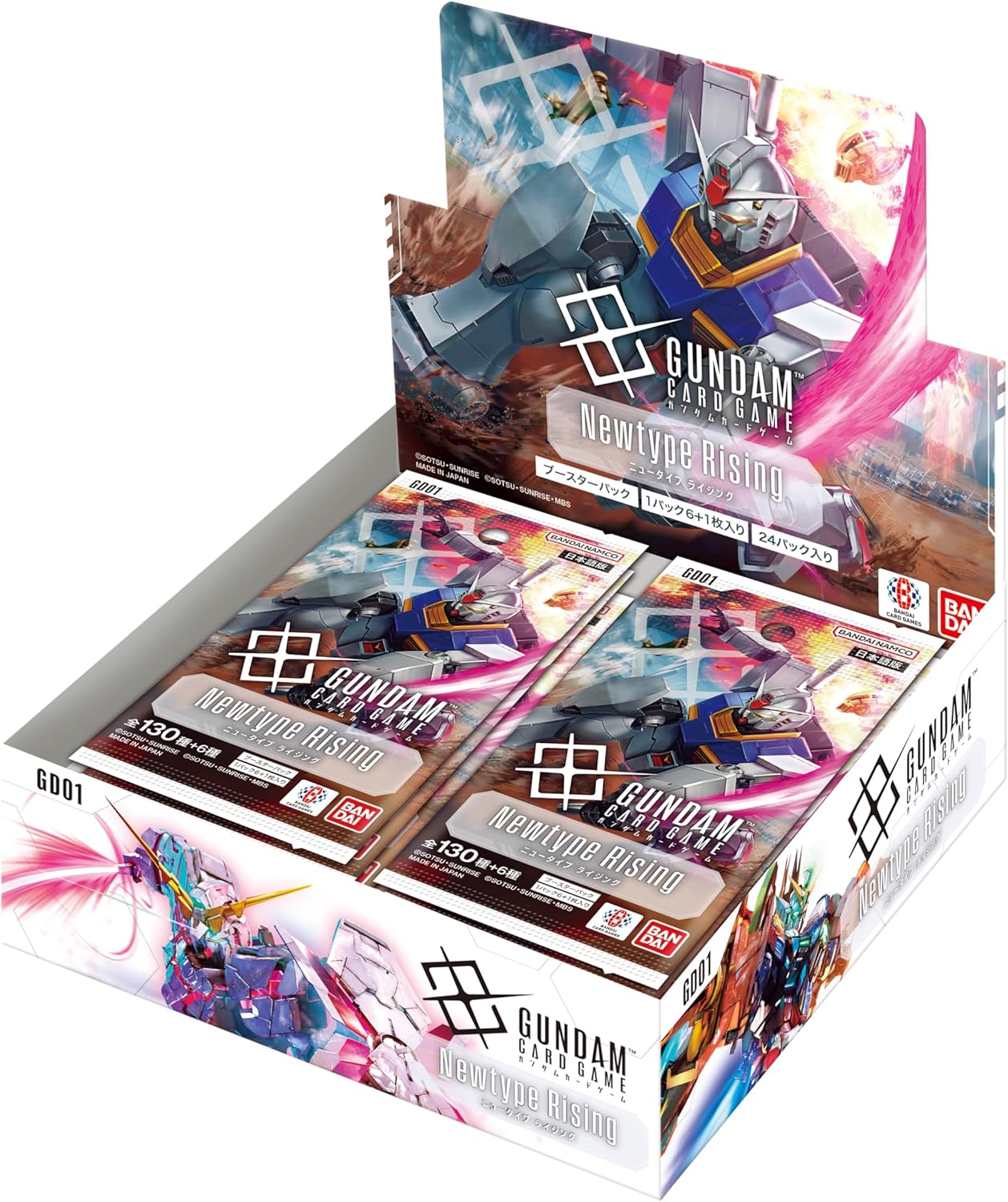 Gundam TCG: [Pre-order] Booster Pack Newtype Rising BOX [GD01]- NEW (2025/07/12)
