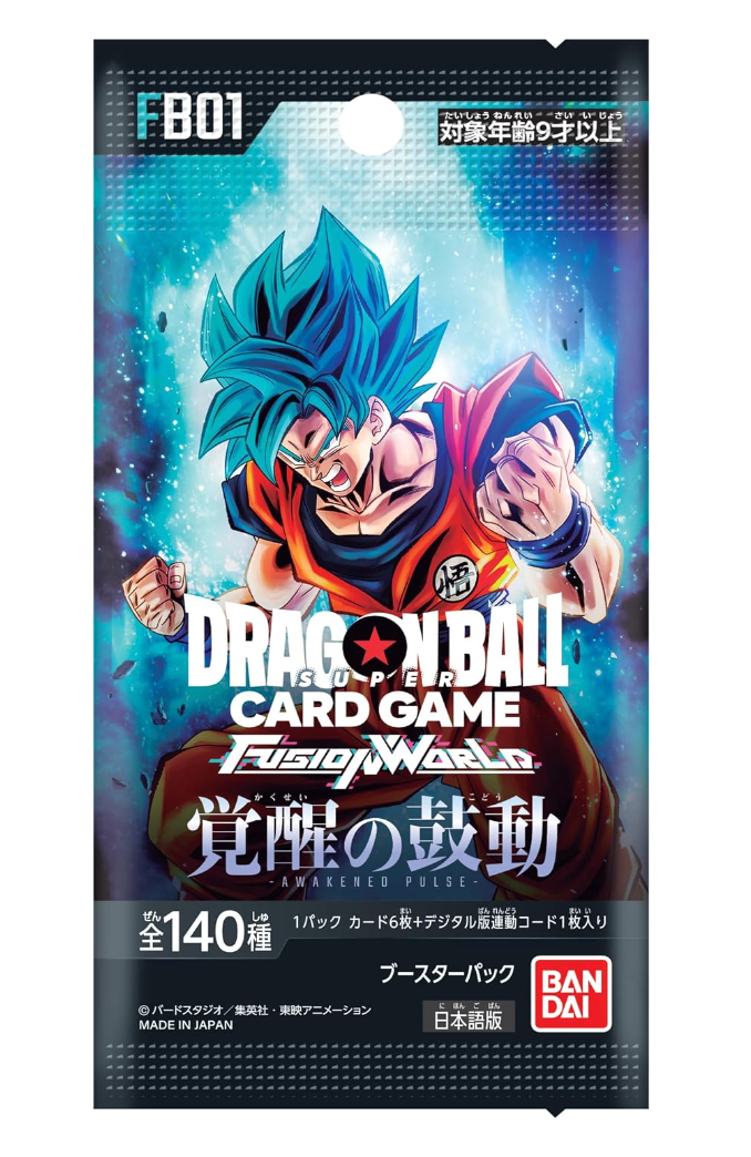 Dragon Ball Super TCG: Fusion World Booster Pack Awakened Pulse [FB01] - NEW(2024/04/29)