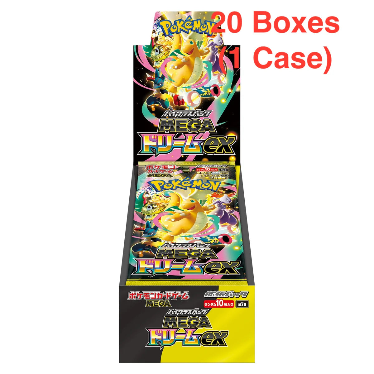 Pokémon TCG: (1 Case) High Class Pack MEGA Dream BOX - NEW/Sealed (2025/11/28)
