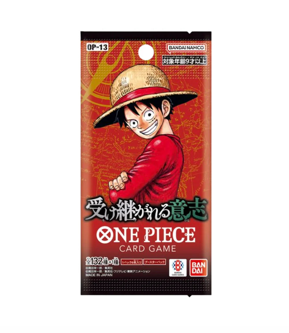 One Piece TCG: Carrying On His Will [OP-13] - NEW (2025/08/23)