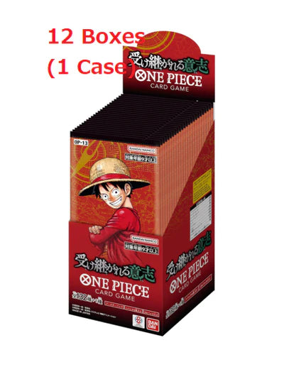 One Piece TCG: (1 Case) Carrying On His Will [OP-13] - NEW (2025/08/23)