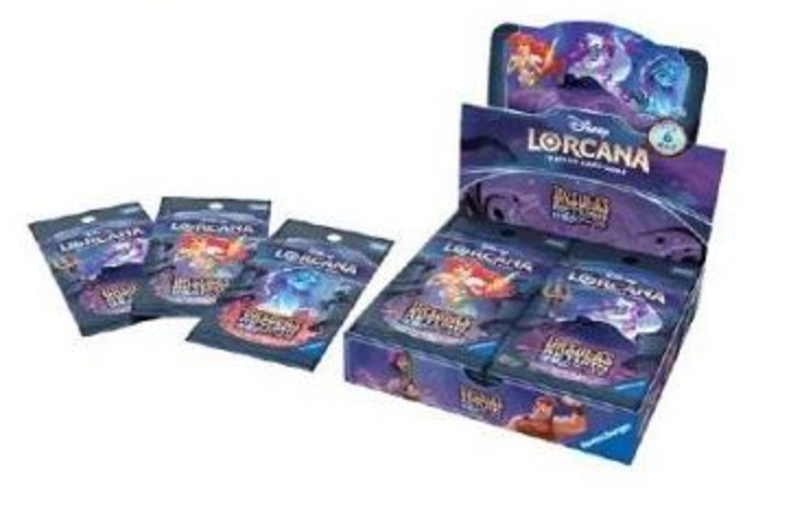 Disney Lorcana TCG: [Pre-order] Japanese Booster Pack URSULA'S RETURN BOX - NEW/Sealed (2025/07/12)