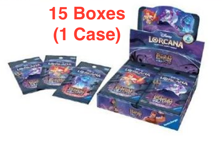 Disney Lorcana TCG: [Pre-order] (1 Case) Japanese Booster Pack URSULA'S RETURN BOX - NEW/Sealed (2025/07/12)